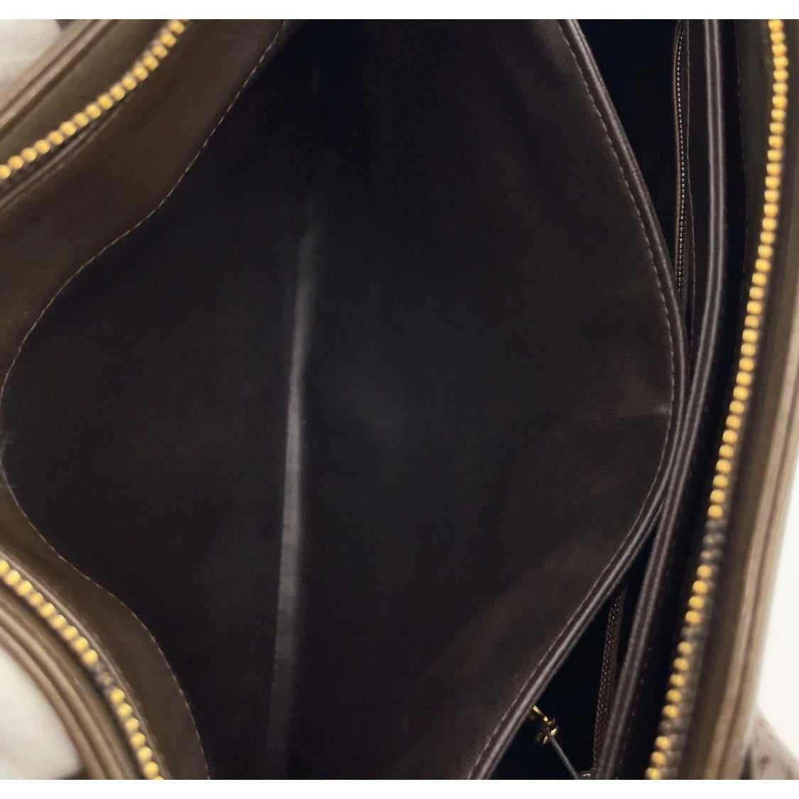 Chanel Vintage Lambskin 1980’s Matelasse Brown Handbag