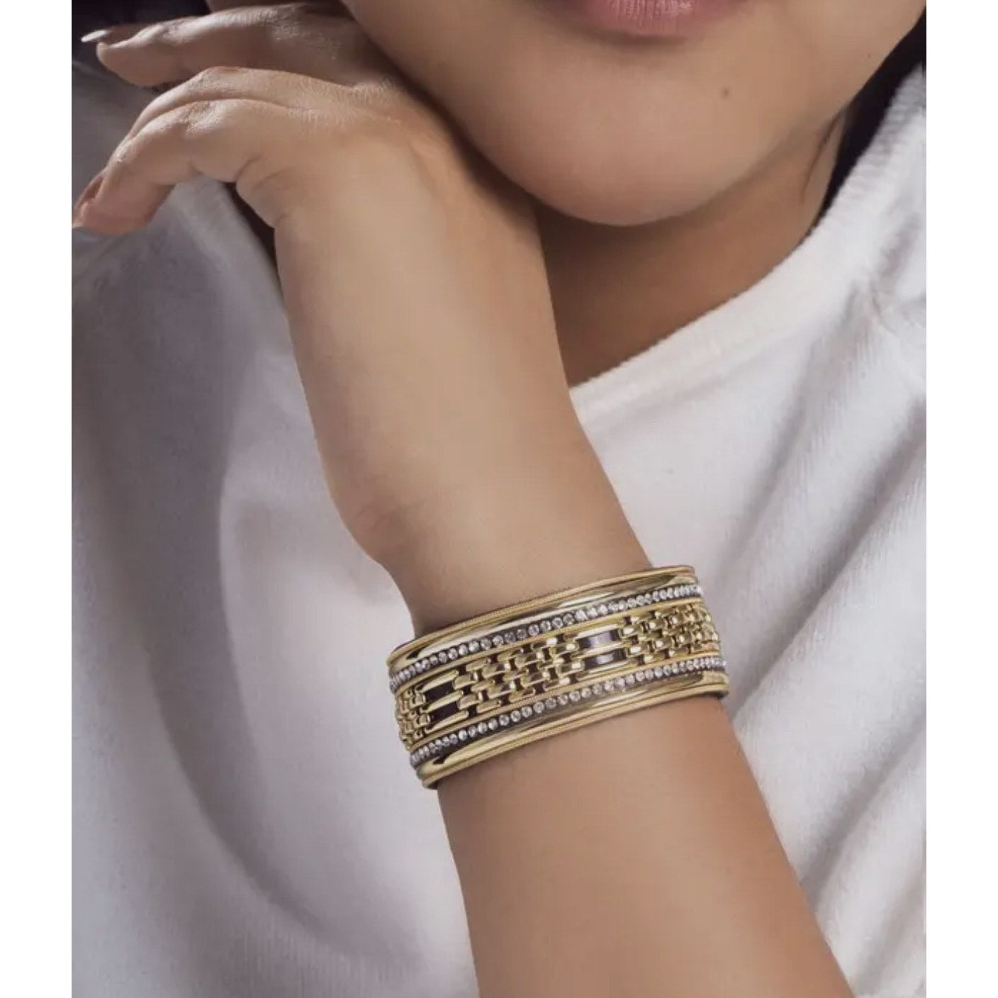 Chain Link 🔗 Crystal Bracelet