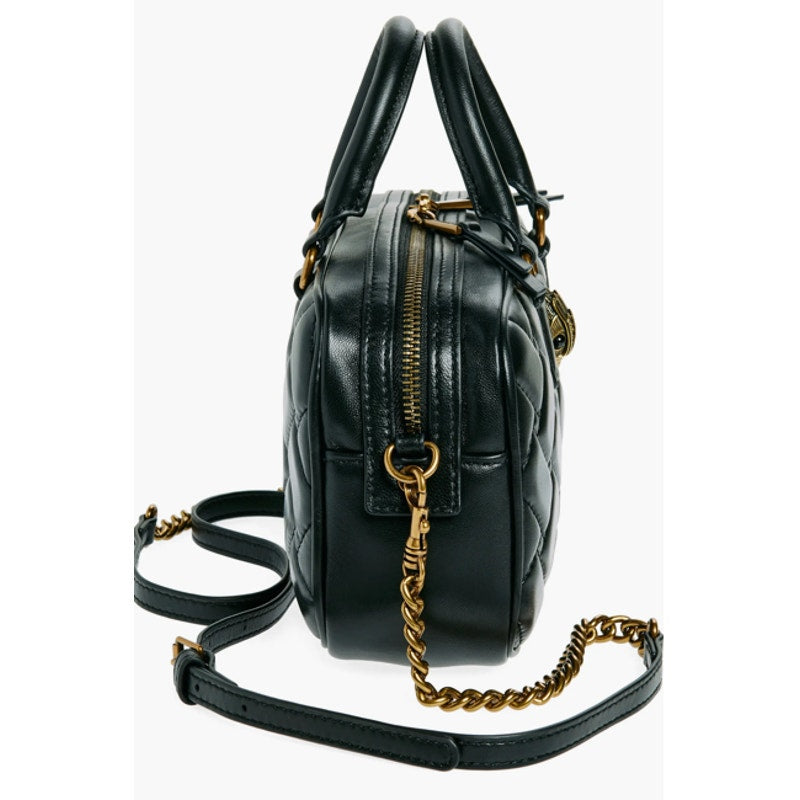 Kurt Geiger London Small Kensington Quilted Leather Duffle Bag