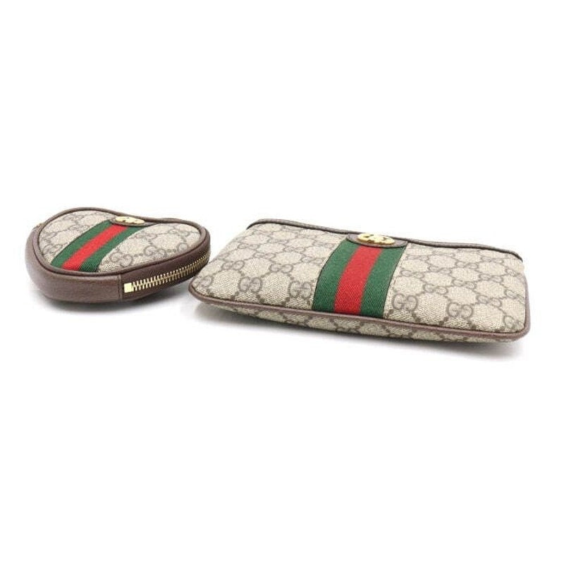 Gucci Supreme Ophidia Utility Hip Heart Belt Bag Crossbody