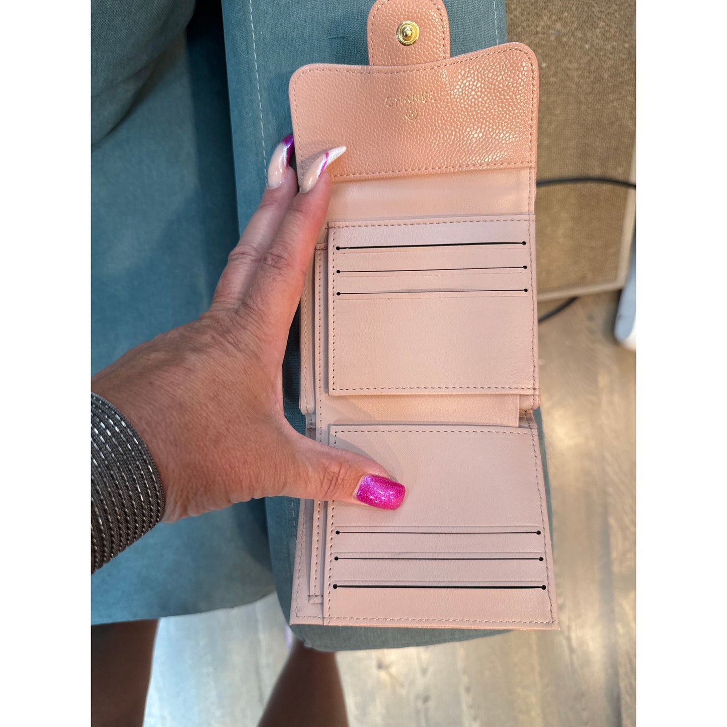 Chanel VIP Novelty Pink Card Holder