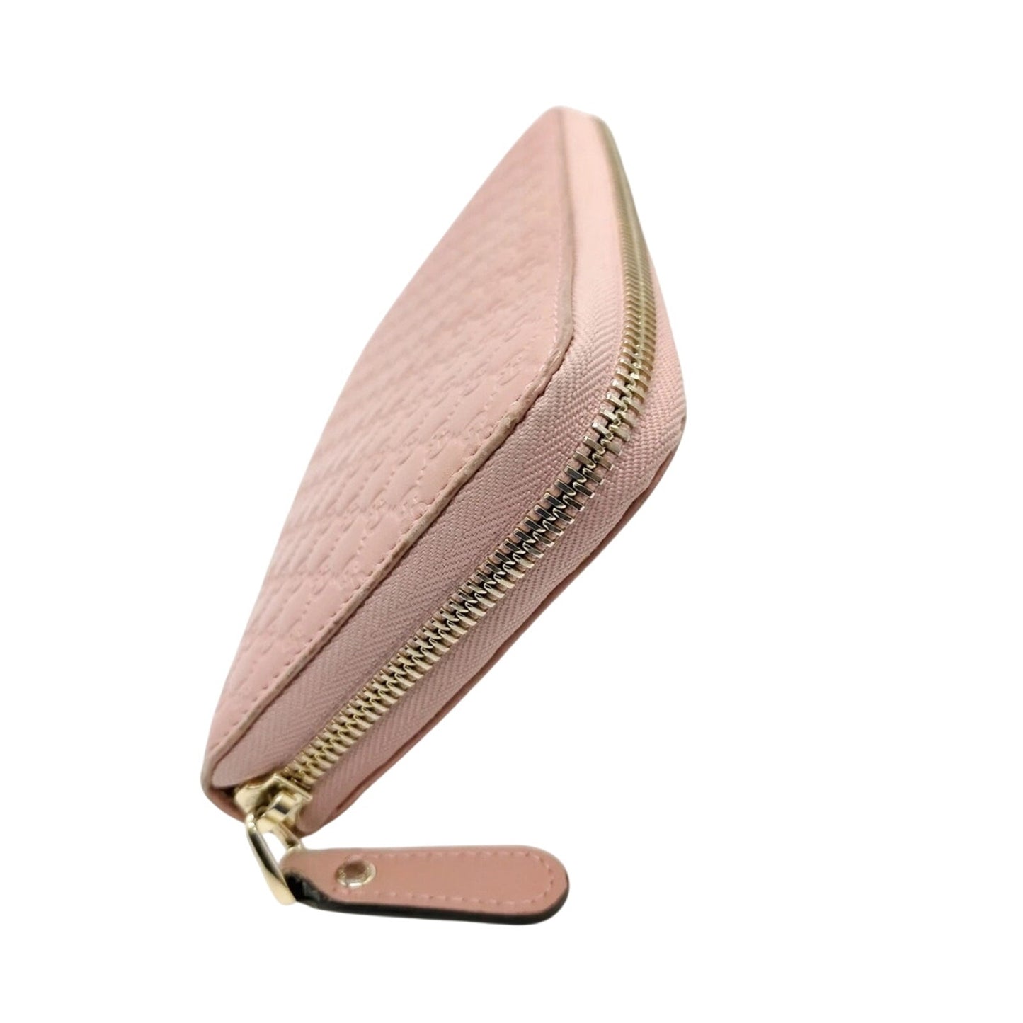 Gucci Guccissima Long Pink Wallat