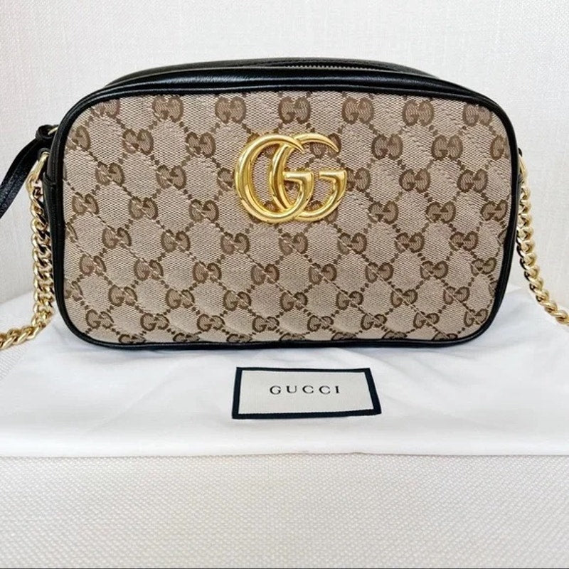 GUCCI GG Marmont Small Matelasse Shoulder Bag NWB