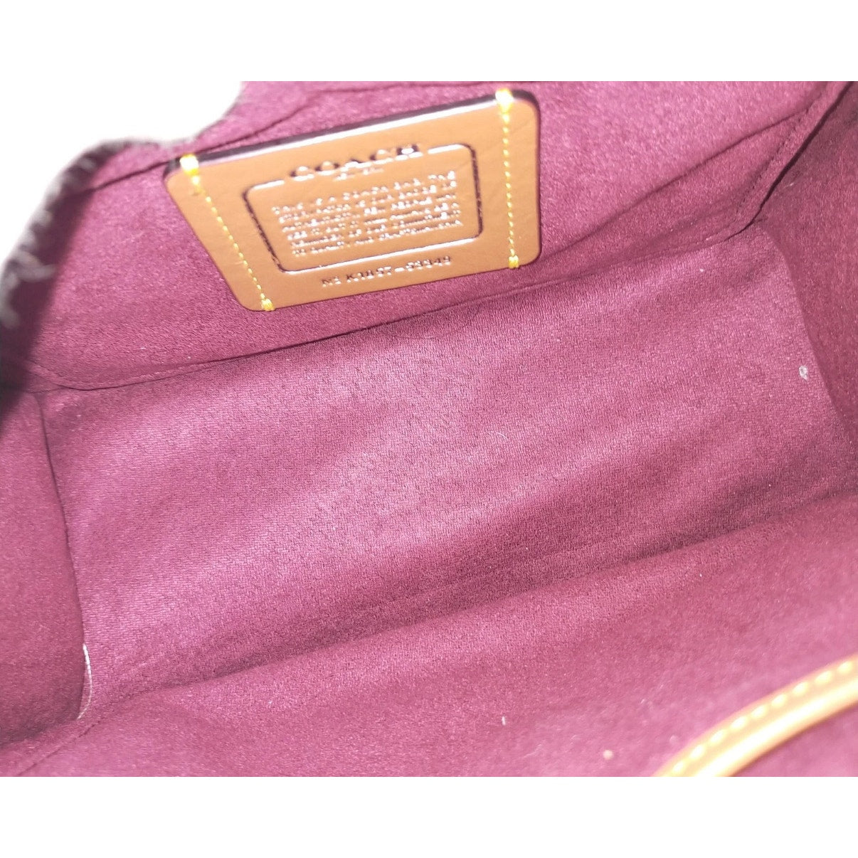 Coach Parker Tea Rose Flower Top Handle