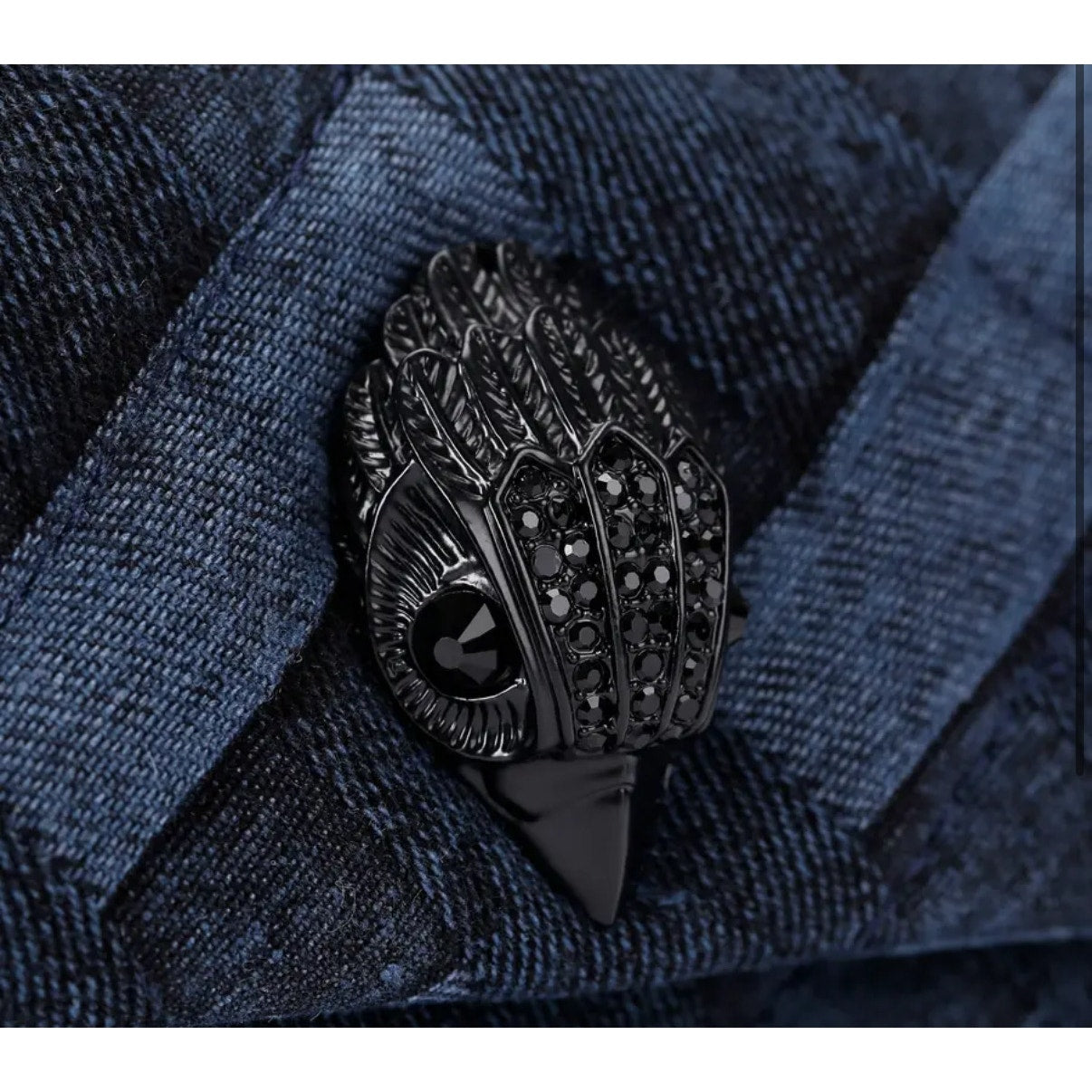 Kurt Geiger London SOLD OUT MINI DENIM KENSINGTON BAG
