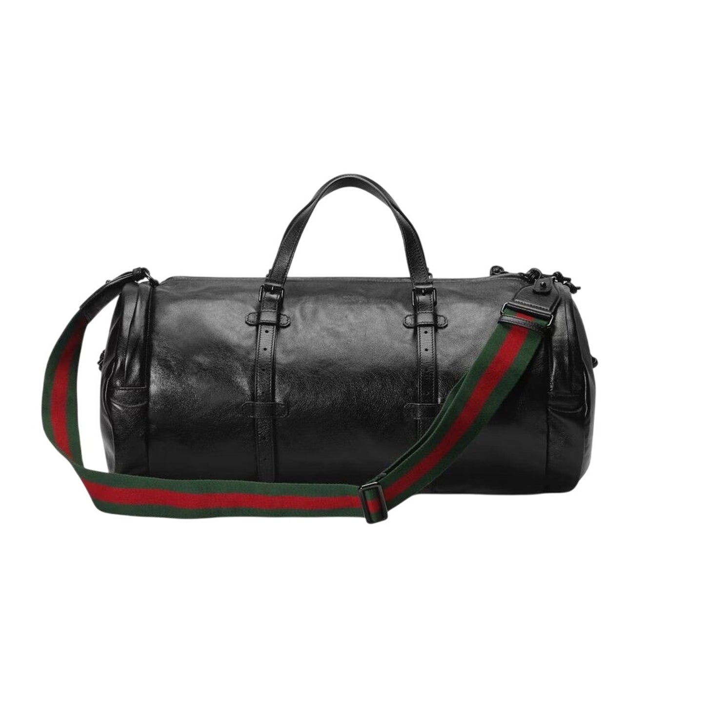 GUCCI X SUPREME BLACK DUFFLE LEATHER LOGO GG MONOGRAM W 20.08 H 9.84 inch, D 9.45 inch NWT