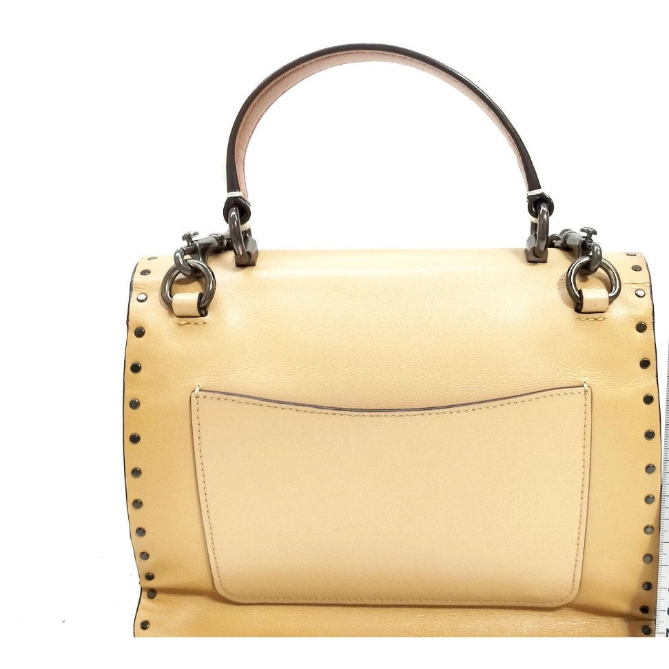 Coach Parker Tea Rose Flower Top Handle