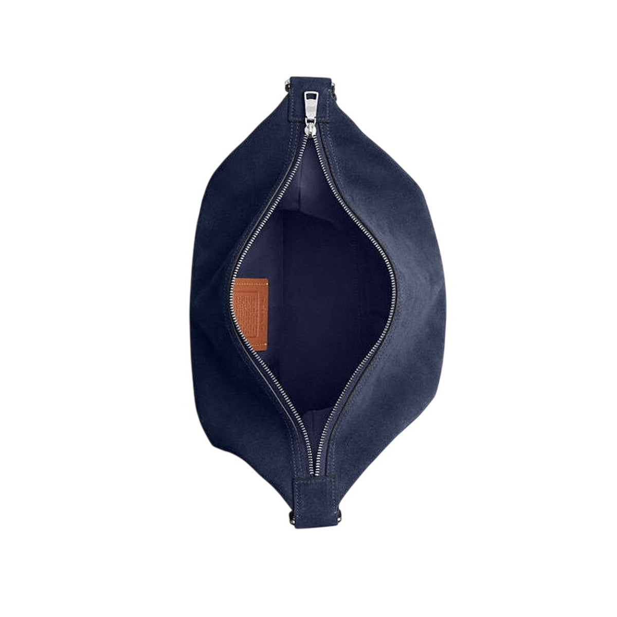 Coach Finn Hobo 32 Navy Suede NWT
