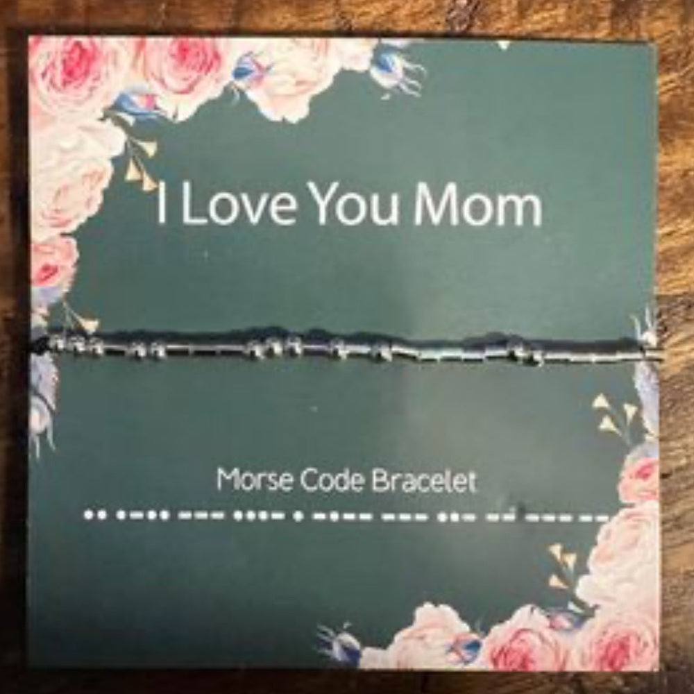 Your Choice Morse Code Bracelet Sober AF