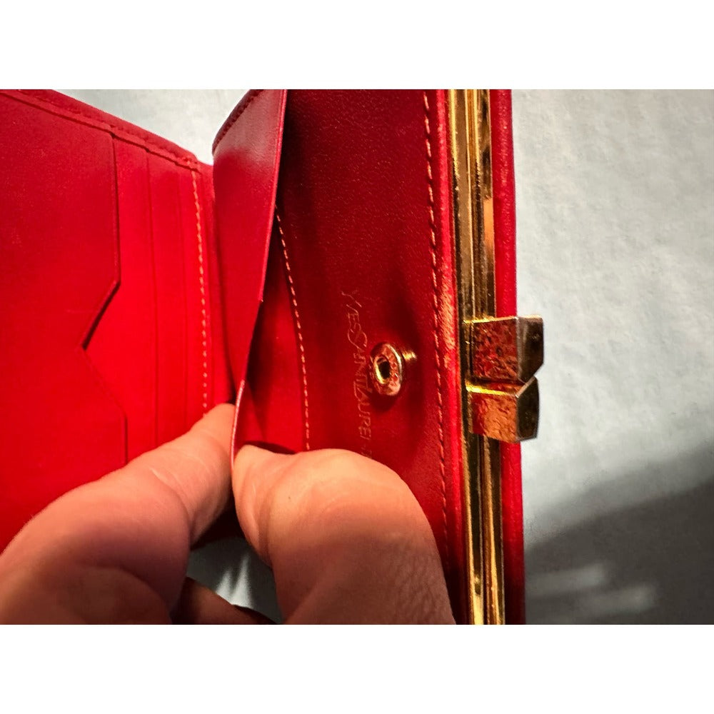 YVES Saint Laurent Wallet Leather -Limited Edition