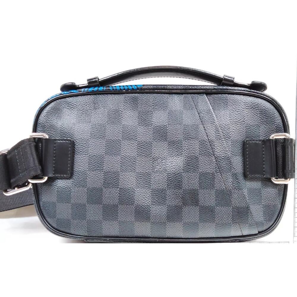 LOUIS VUITTON X Christopher Nemeth Damier Graphite Canvas Ambler Bag