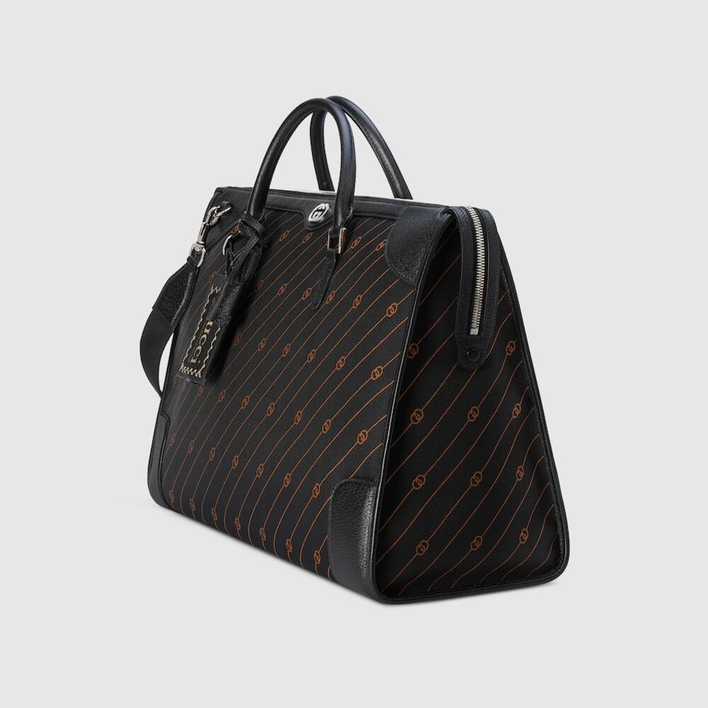 NWT LIMITED EDITION SOLD OUT! GUCCI INTERLOCKING LARGE DUFFLE BAG