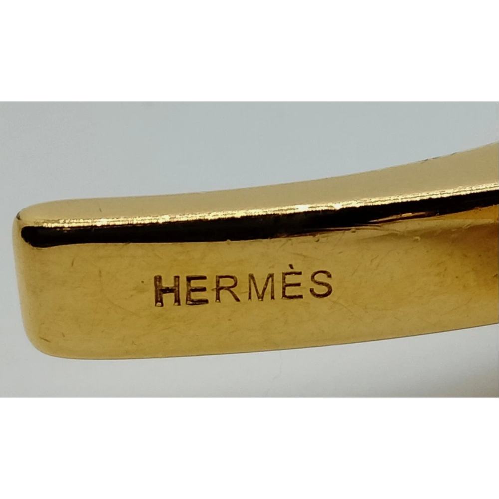 HERMES Filou Glove Holder Bag Charm Gold Metal