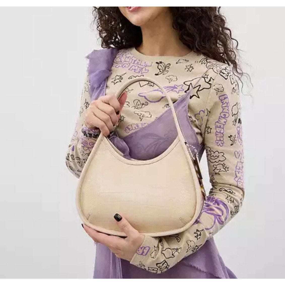 Ergo Bag In Croc Embossed Coachtopia Leather MSRP $275