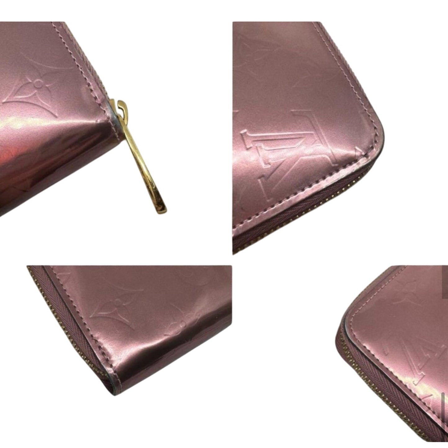 Louis Vuitton Limited Edition Pink Metallic Vernis