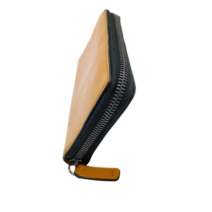 Jimmy Choo Yellow Zip Around Wallet