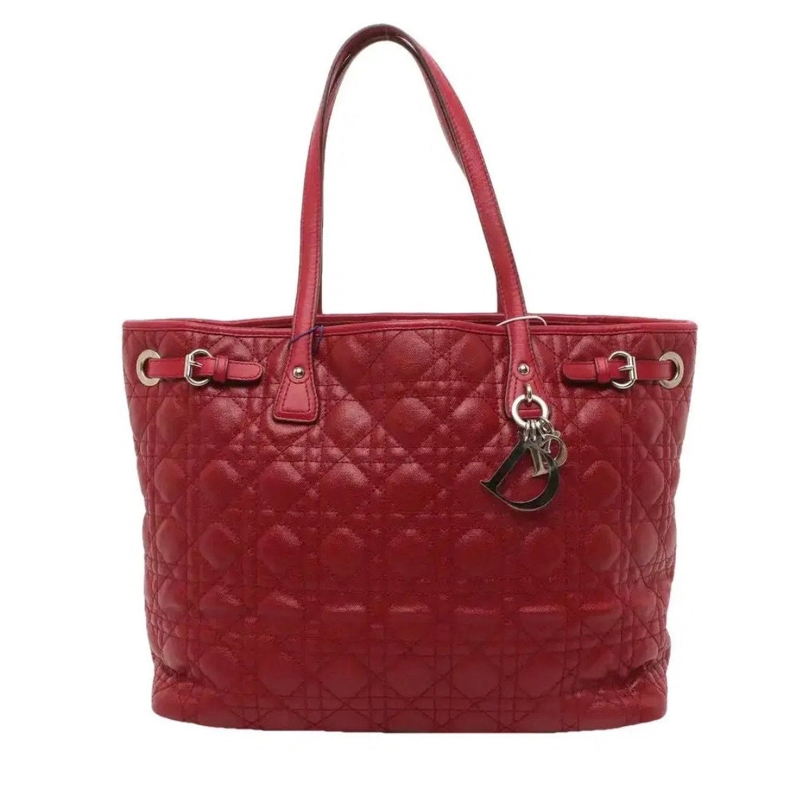 Christian Dior Burgandy Cannage EUC with COA