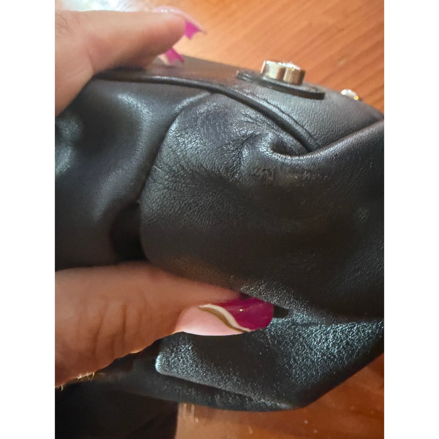Dior La Trente Black With pink interior EUC