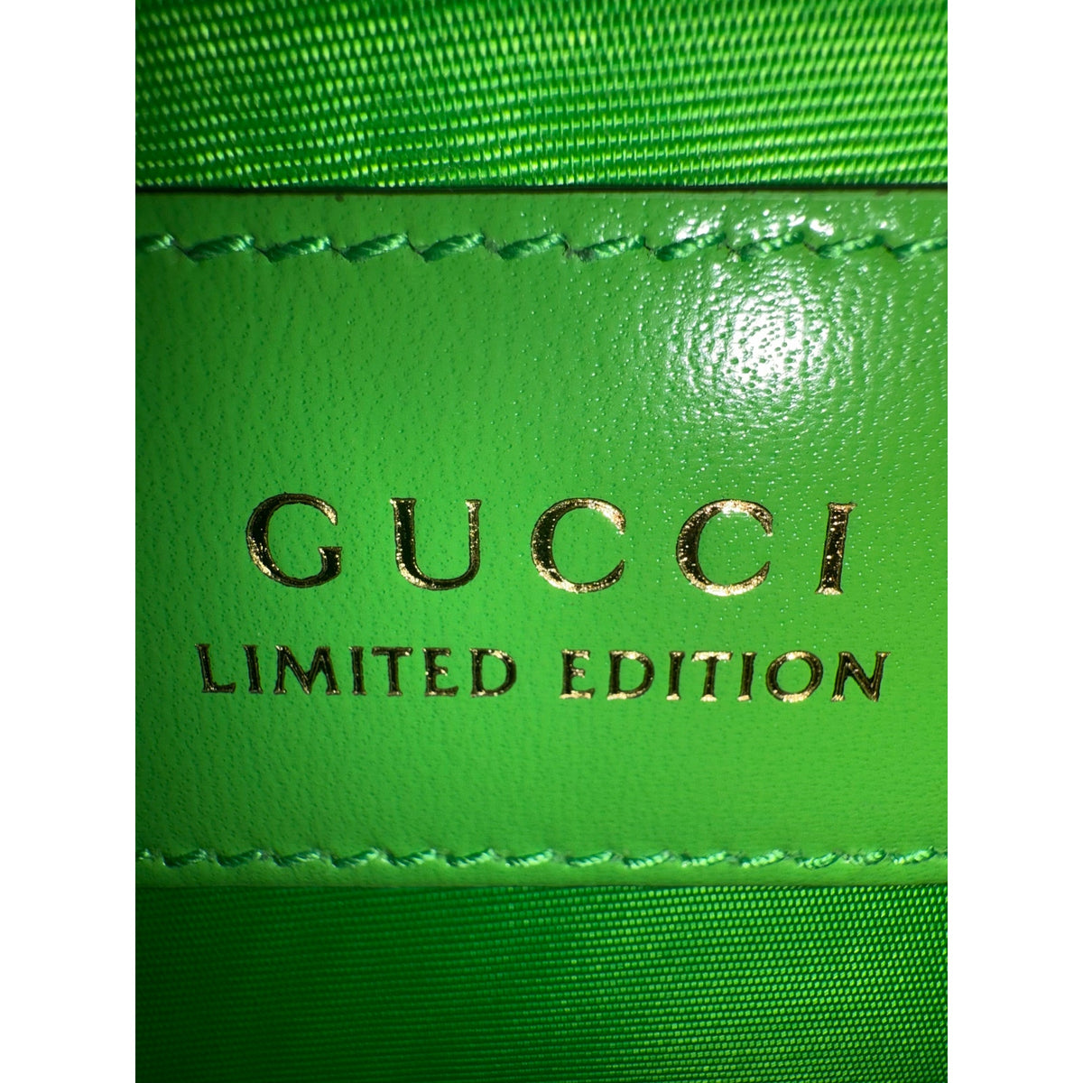 LIMITED EDITION GUCCI 2023 SPECIAL PROJECT GREEN SPIKED BAMBOO - NWT MSRP 9890