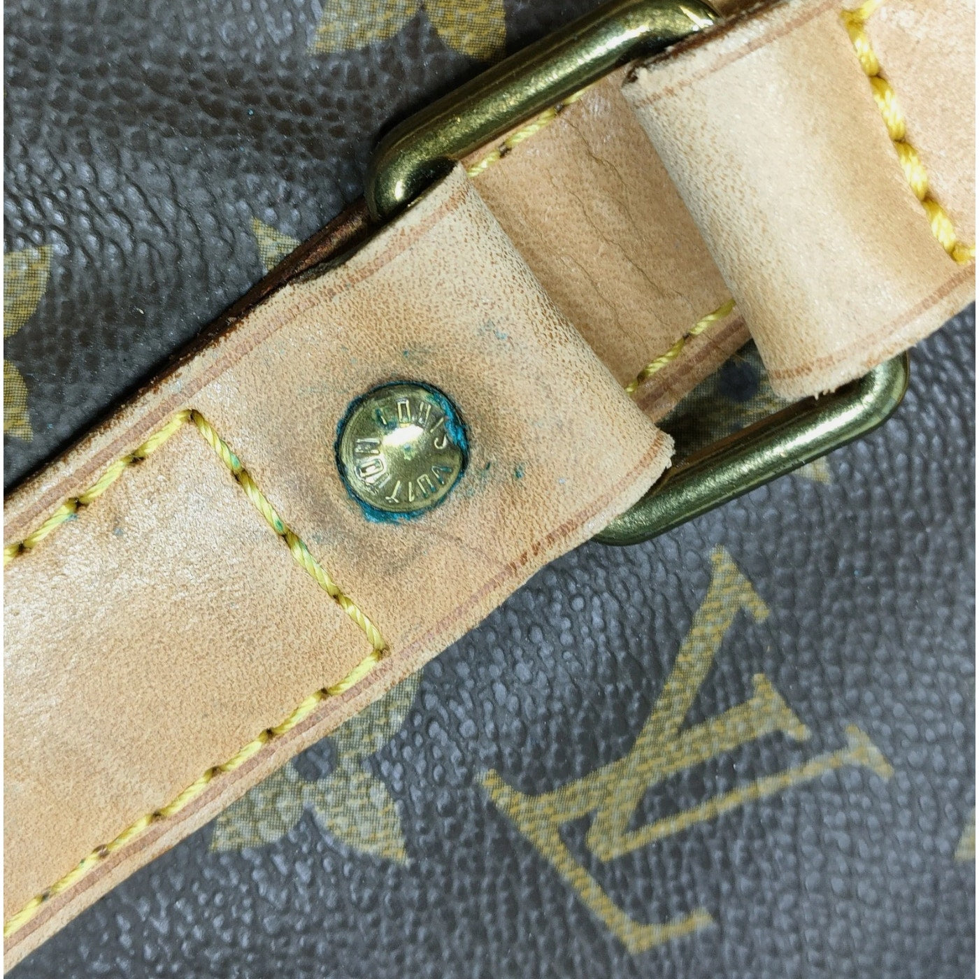 Louis Vuitton LV Boston Bag Sac Souple 45 Brown Monogram