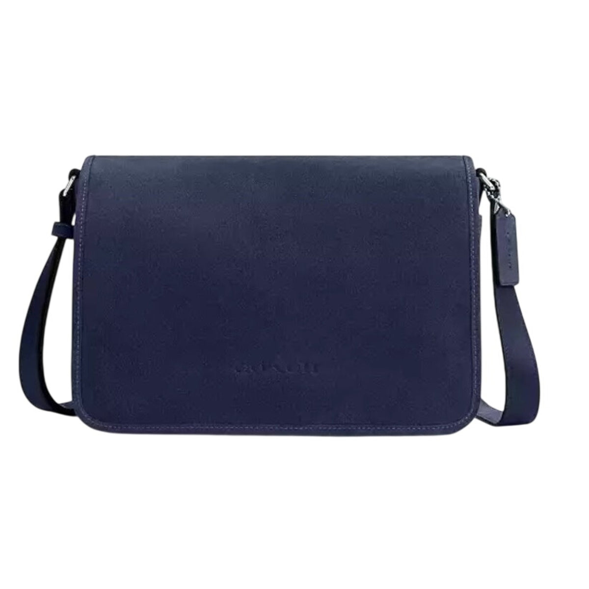 Coach Colby Messenger Bag 32 Navy Suede NWT