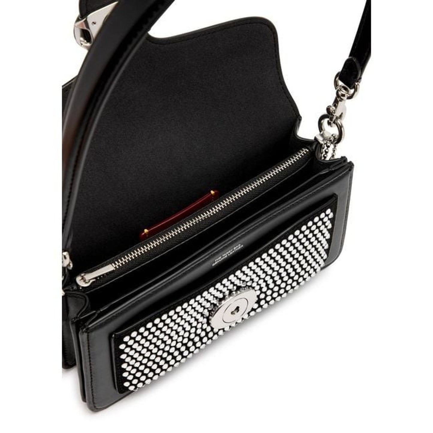 Copied - COACH
Women's Black Tabby 20 Crystal-Embellished Leather Cross-Body