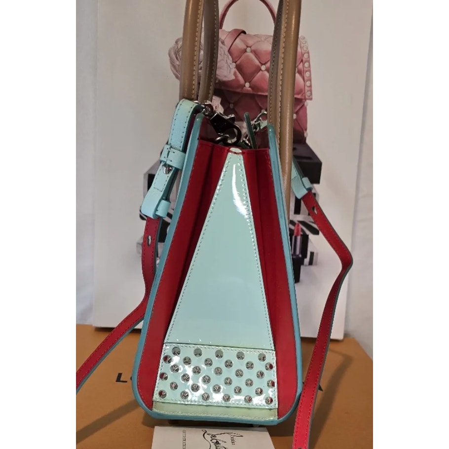 Christian Louboutin Paloma Leather Two Way Tote Bag W/ Dust Bag EUC
