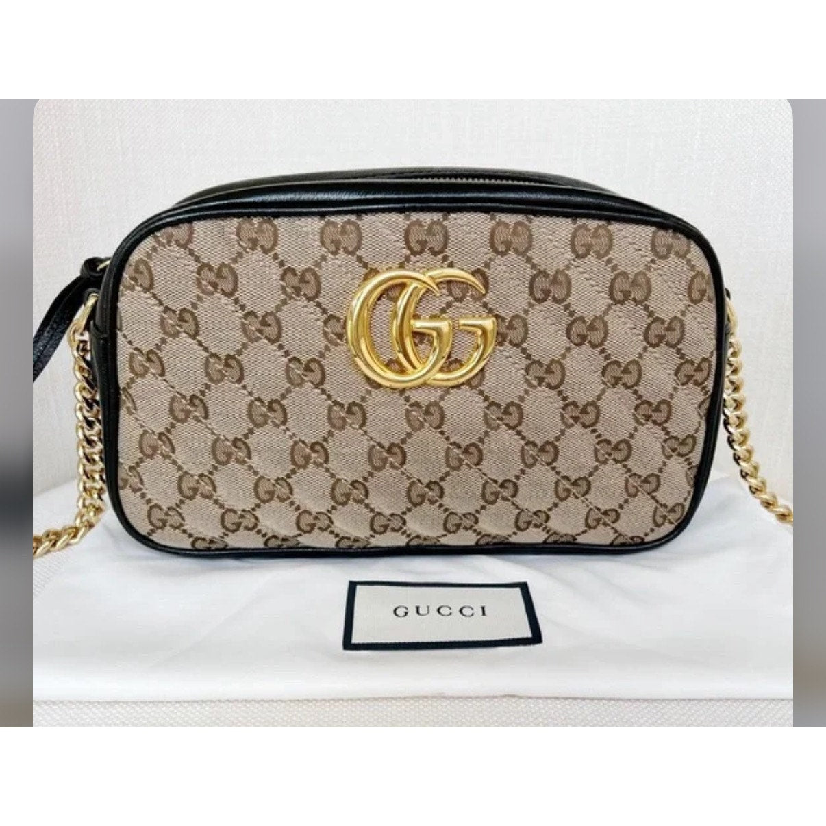GUCCI GG Marmont Small Matelasse Shoulder Bag NWB