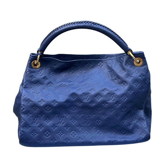 Louis Vuitton Artsy MM in Celeste Monogram Empreinte leather EUC