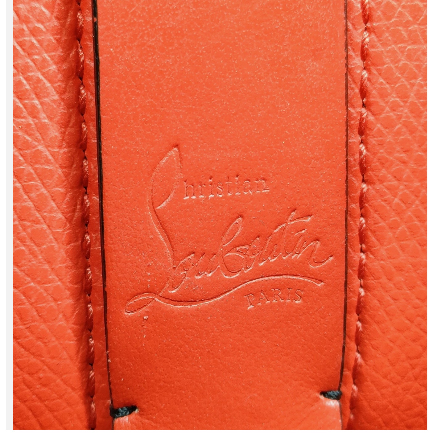 Imacileni Christian LouBoutin Wool Cabata Tote EUC