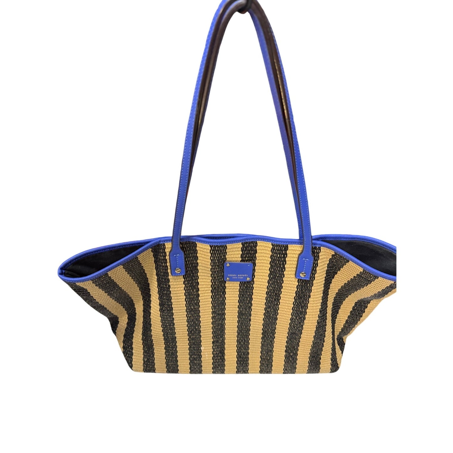 HENRI BENDAL RAFFIA TOTE