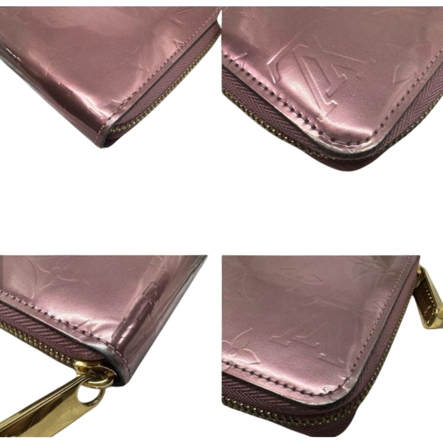 Louis Vuitton Limited Edition Pink Metallic Vernis