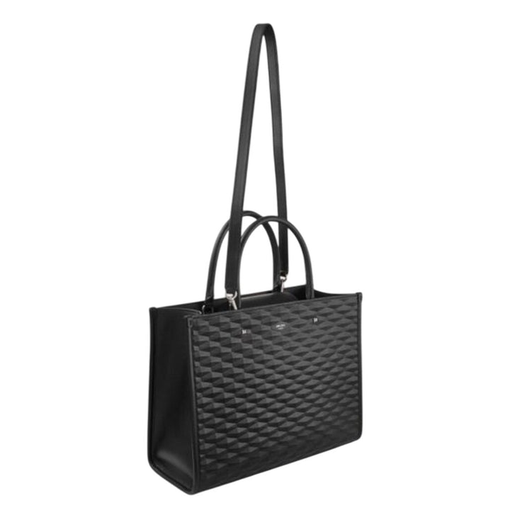 Jimmy Choo The Avenue M Diamond Embossed 3D Calf Skin Leather NEW FULL INCLUSION