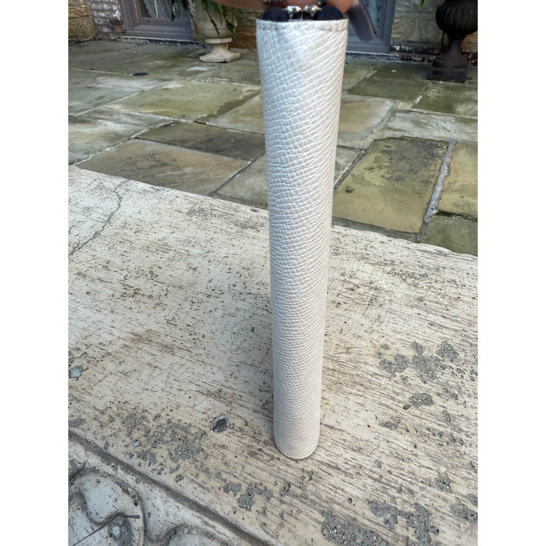 Louis Vuitton White Taigarama Zippy Wallet Pristine