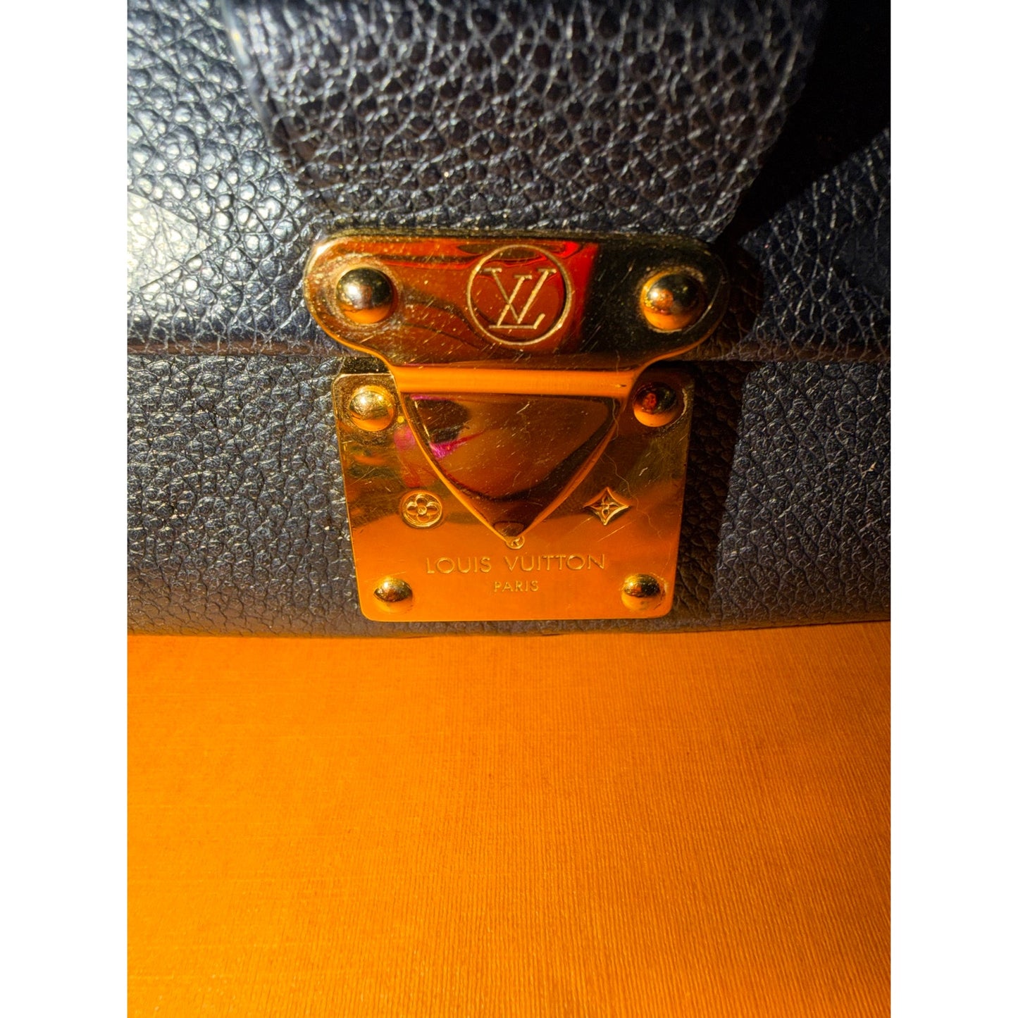 lillyscloset777 Louis Vuitton Favorite Black Empreinte Leather Used Once Full Inclusion