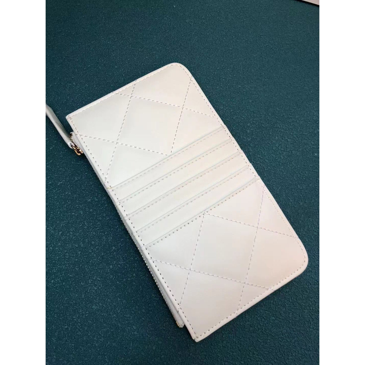Chanel VIP Novelty White Card Holder