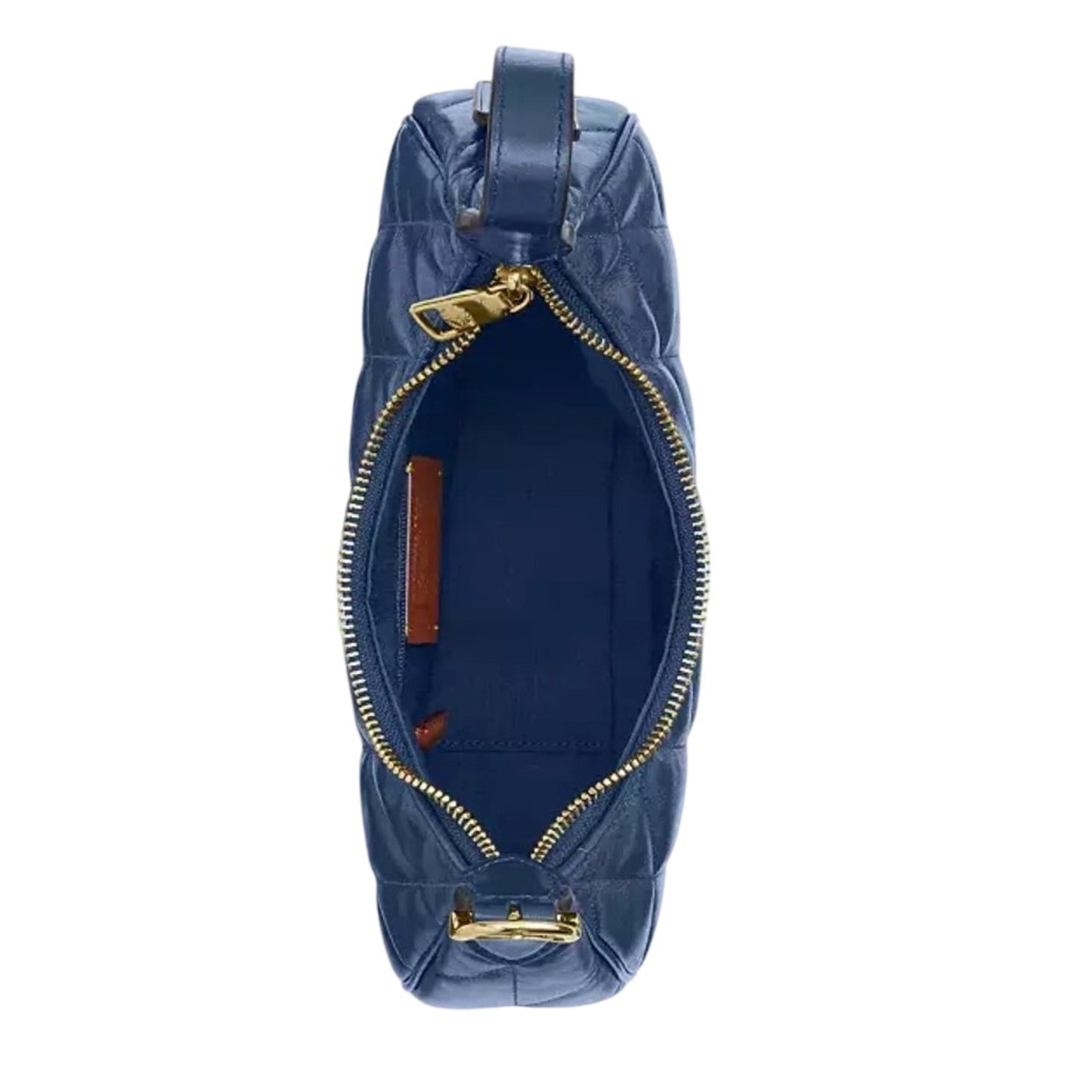 Coach Quilted Leather Emily Deep Blue