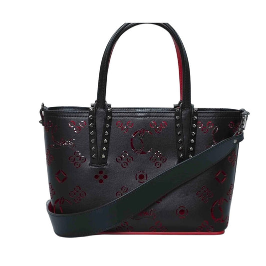 Christian Louboutin Loubinthesky Cabata Nano Tote Pristine Perforated Leather
