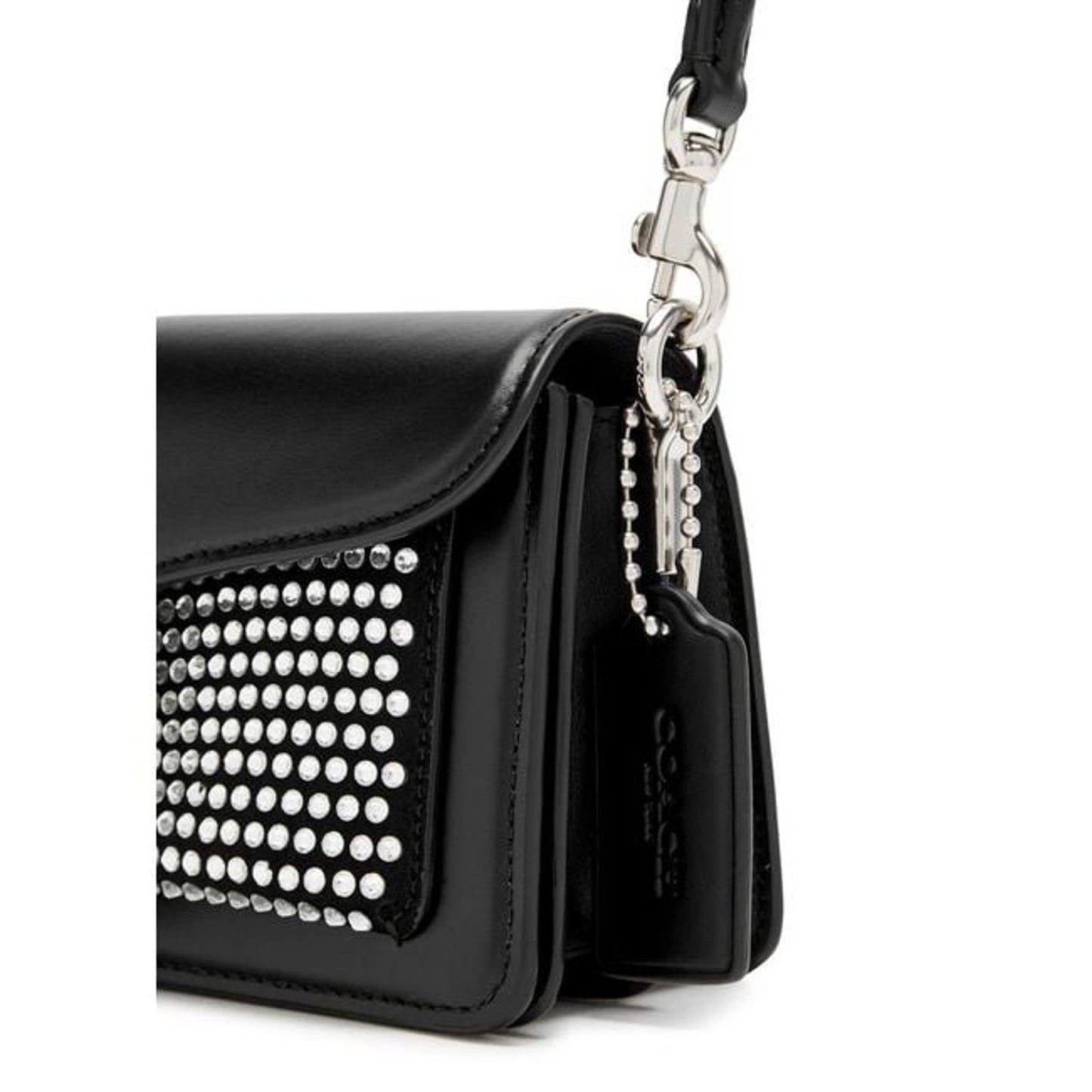 Copied - COACH
Women's Black Tabby 20 Crystal-Embellished Leather Cross-Body