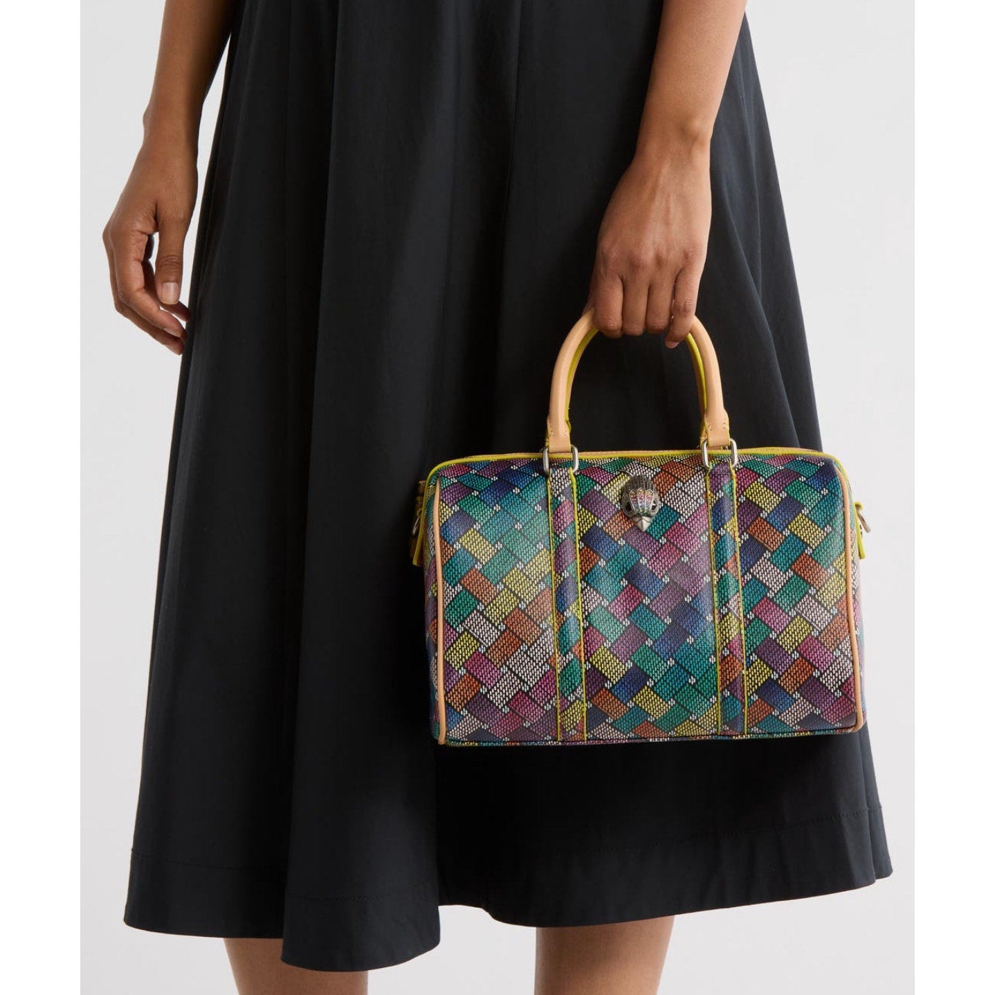 Kurt Geiger London Camden Boston Barrel Satchel