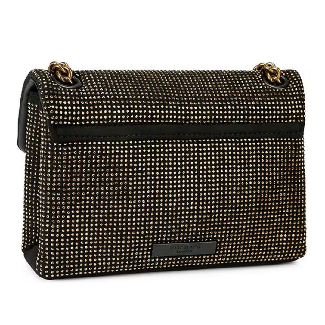 Kurt Geiger London
Fabric Mini Kensington Rhinestone Crossbody Bronze