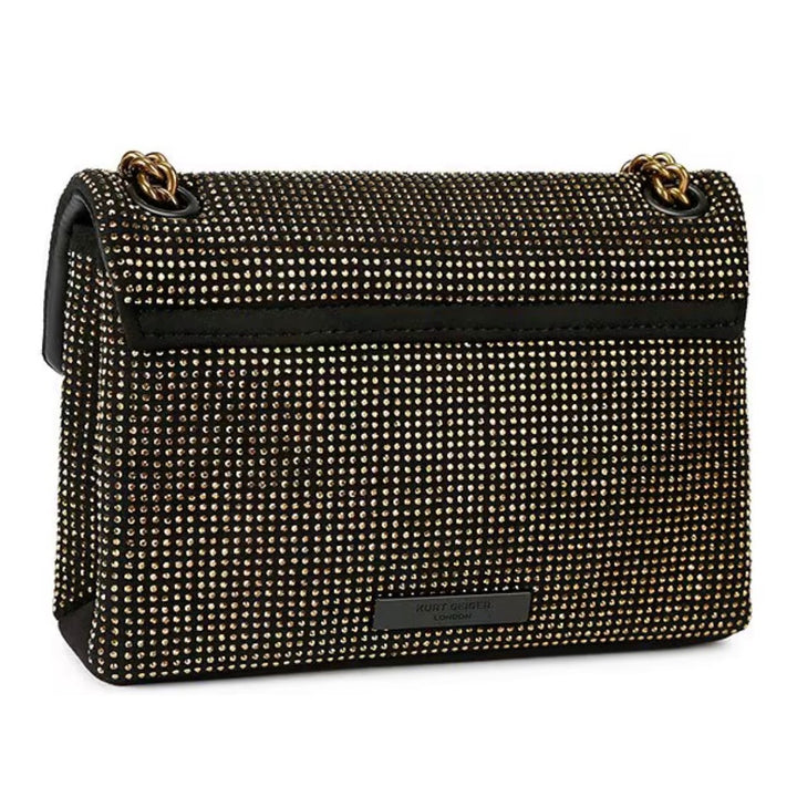 Kurt Geiger London
Fabric Mini Kensington Rhinestone Crossbody Bronze
