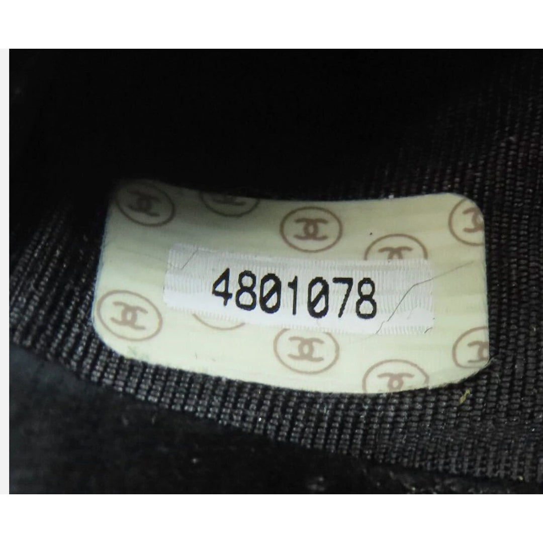 CHANEL Card Case COCO Mark Grained Calfskin Skin PRISTINE