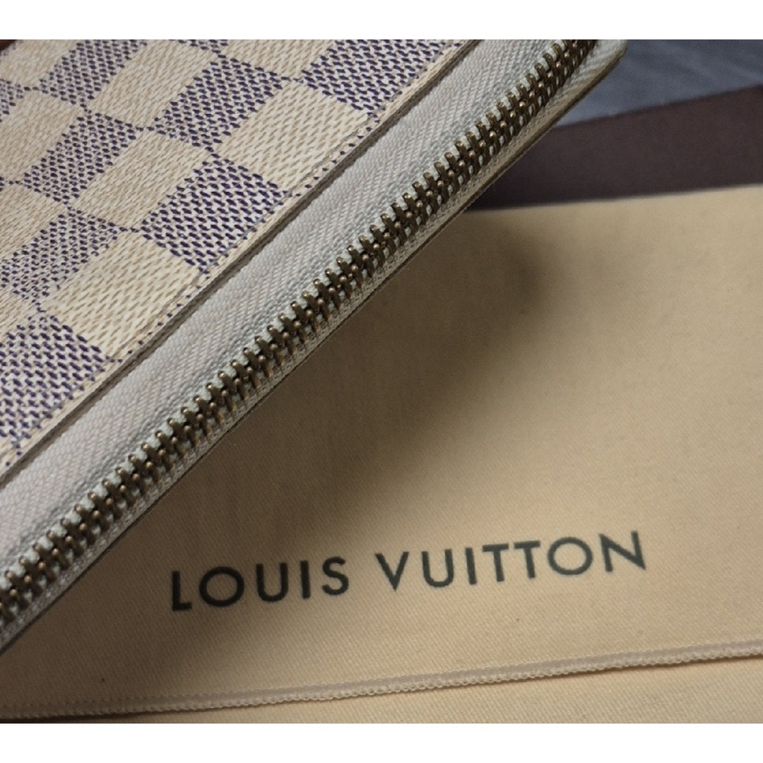 Louis Vuitton Limited Edition Damier Azure Illustre Hot Air Balloon Wallet EUC
