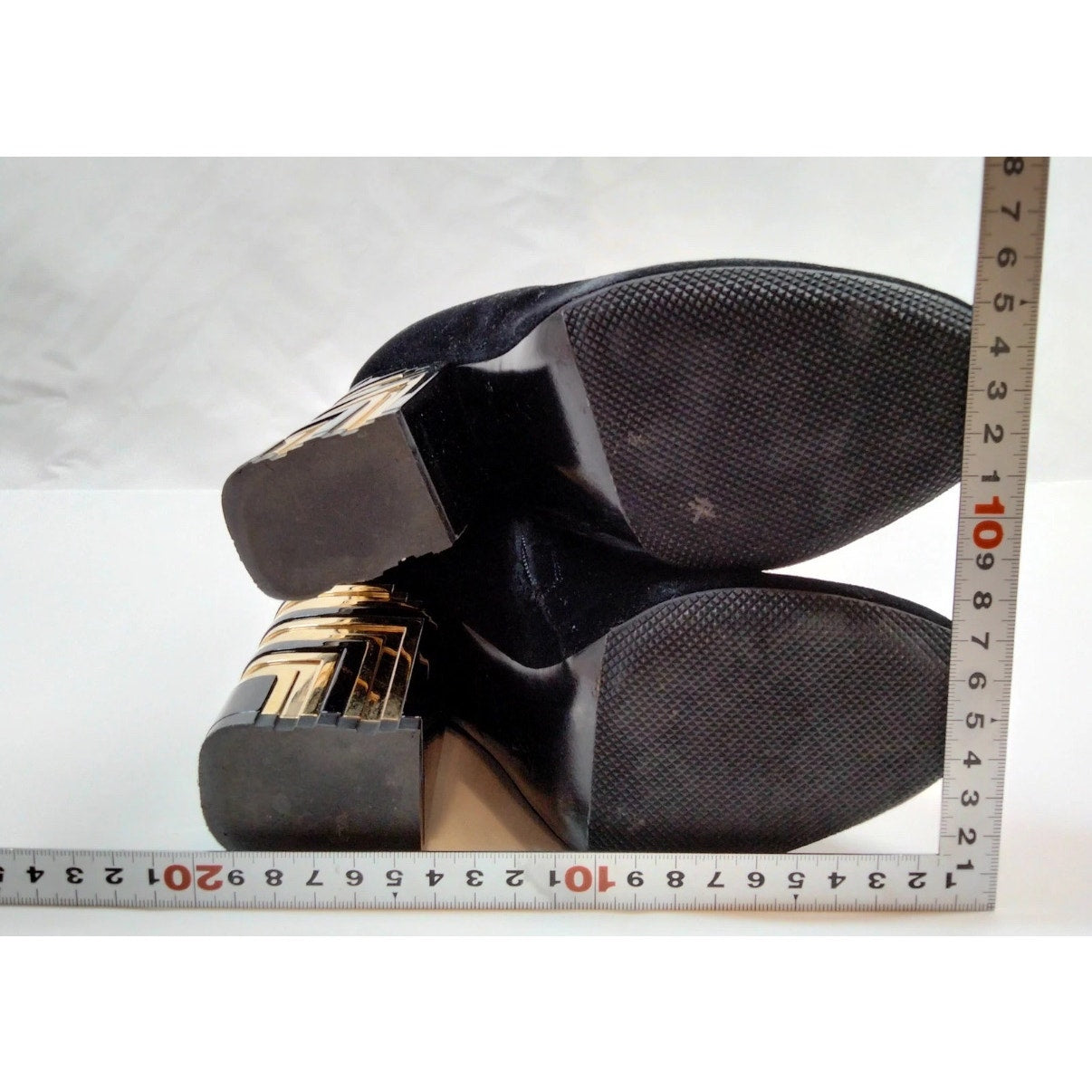 Louis Vuitton Black Suede Boots 37/7