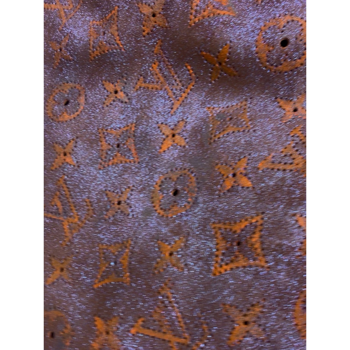 LOUIS VUITTON Runway 
Limited Edition Metallic Leather Onatah GM Bag