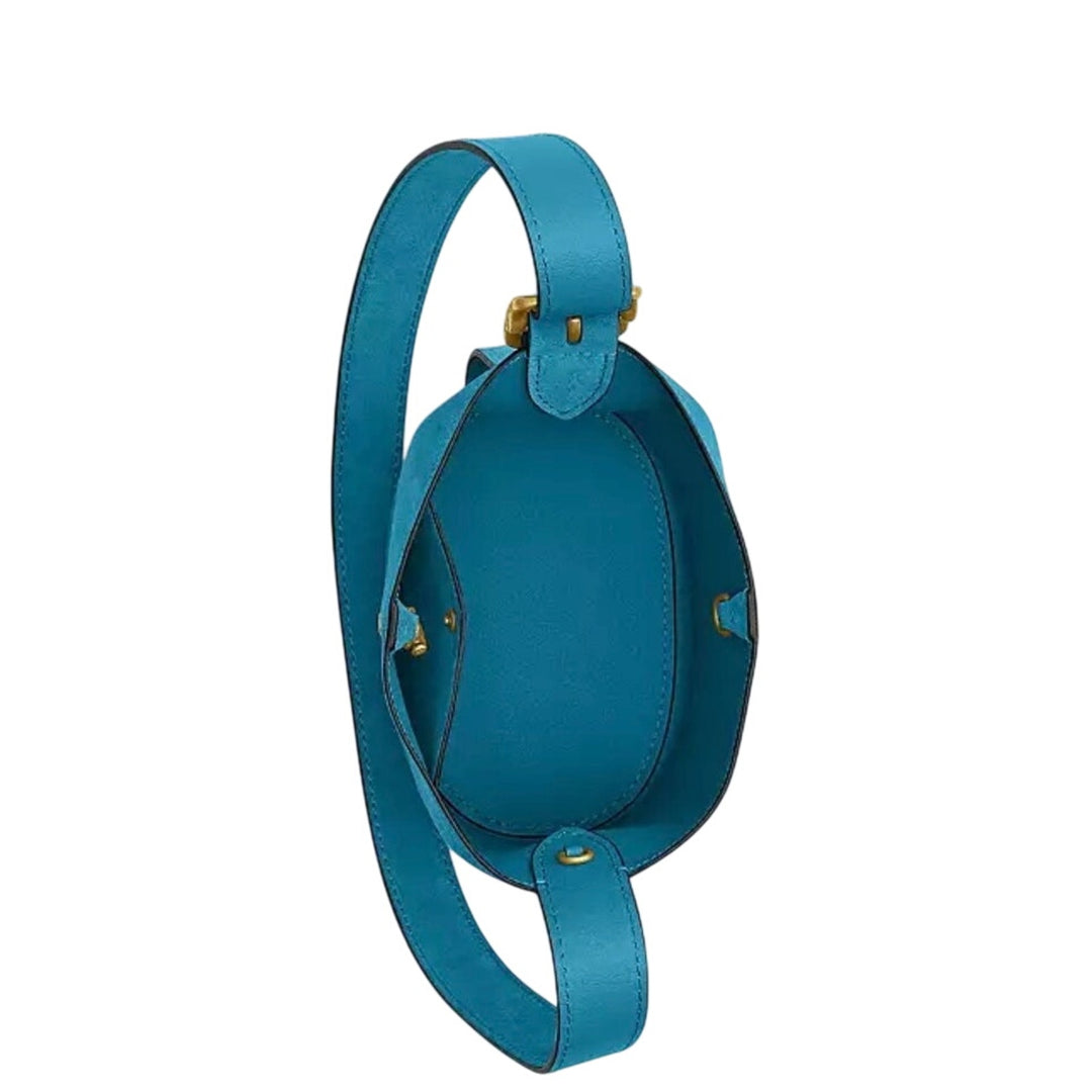 Coach Bleecker Bucket Bag Sea Blue NWT