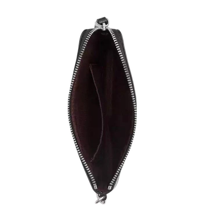 Coach Corner Zip Wristlet
In Signature Leather With Heart Charm