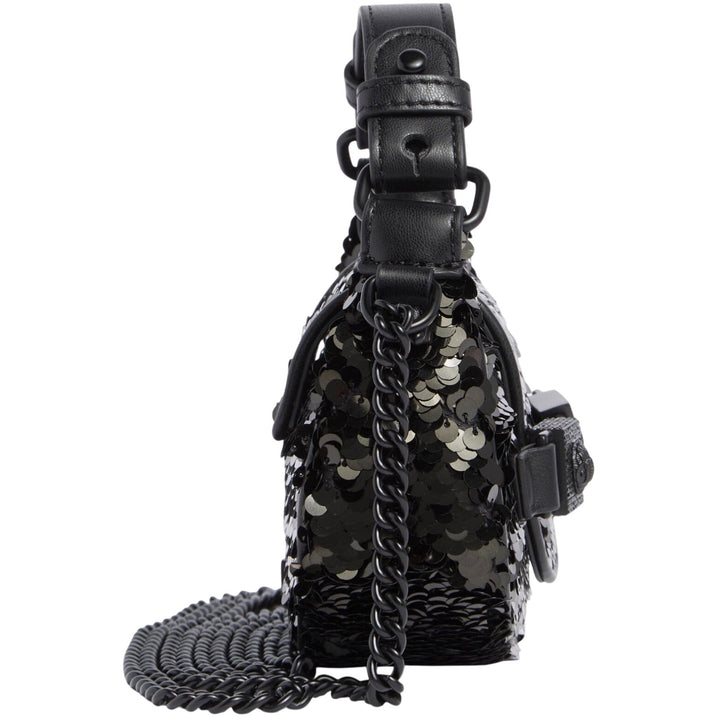 Kurt Geiger London Micro Kingsley Sequin Hobo Bag NWT