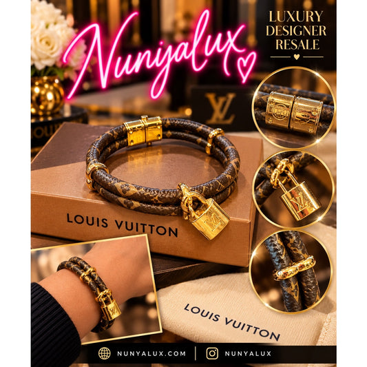 Louis Vuitton Keep It Twice Bracelet Full Inclusion EUC